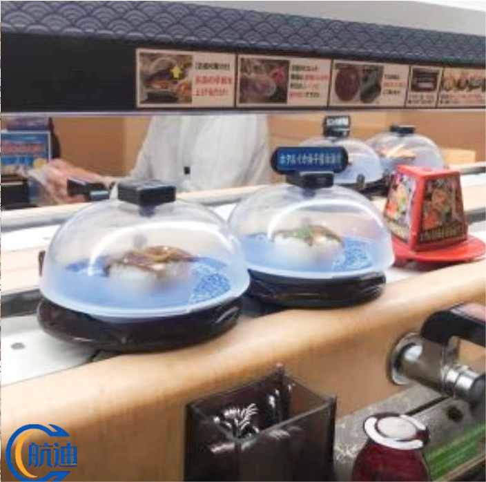 寿司碟太空舱寿司碟托盘智能送餐设备